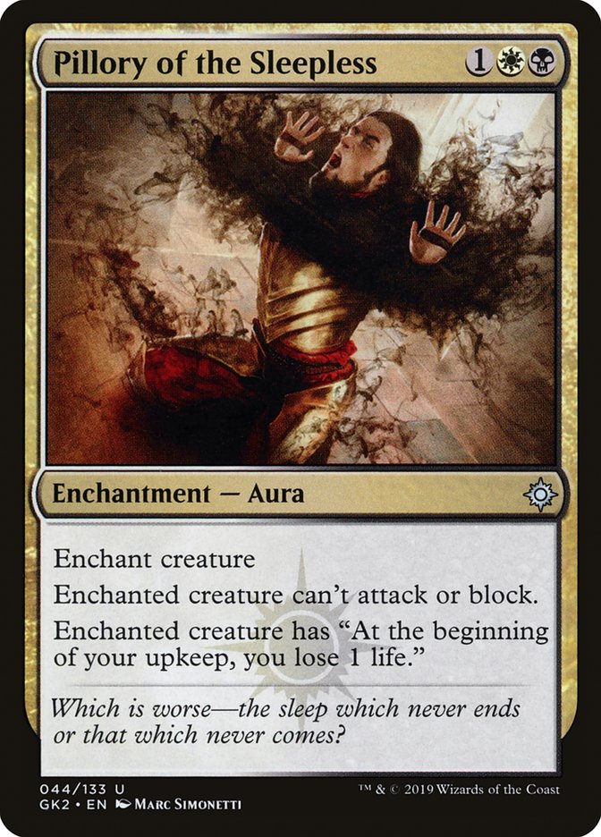 Pillory of the Sleepless [Ravnica Allegiance Guild Kit] | Total Play