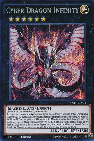 Cyber Dragon Infinity [BOSH-EN094] Secret Rare | Total Play