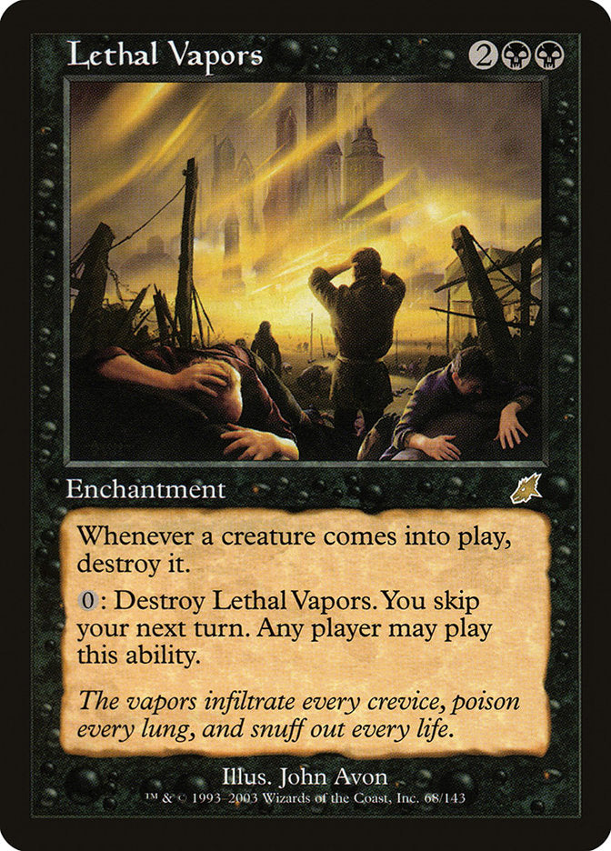 Lethal Vapors [Scourge] | Total Play