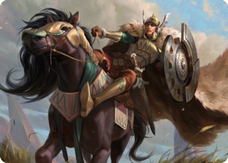 Knight of Dawn's Light Art Card [Dominaria United Art Series] | Total Play