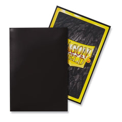 Dragon Shield: Japanese Size 60ct Sleeves - Black (Classic) | Total Play