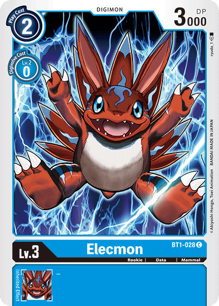 Elecmon [BT1-028] [Release Special Booster Ver.1.0] | Total Play