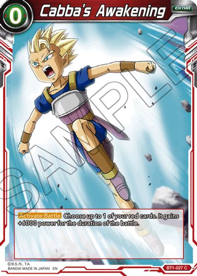 Cabba's Awakening (Reprint) (BT1-027) [Battle Evolution Booster] | Total Play