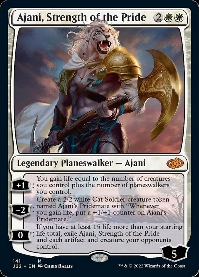 Ajani, Strength of the Pride [Jumpstart 2022] | Total Play