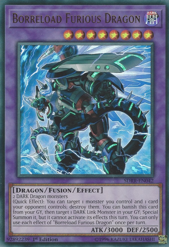 Borreload Furious Dragon [SDRR-EN042] Ultra Rare | Total Play