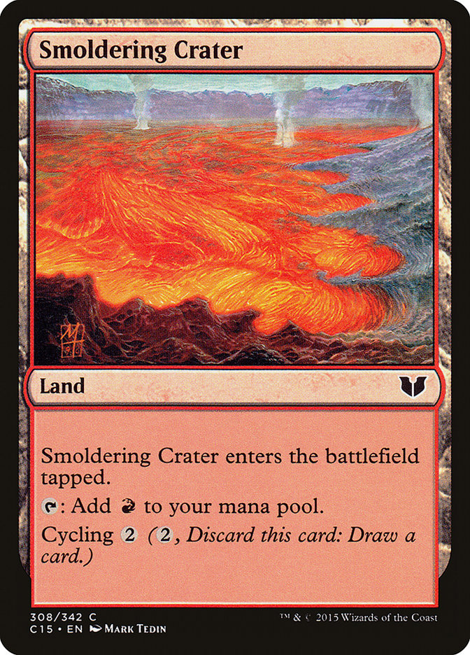 Smoldering Crater [Commander 2015] | Total Play