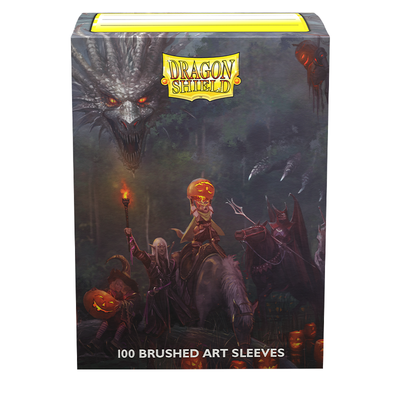 Dragon Shield: Standard 100ct Art Sleeves - Halloween Dragon (2022) | Total Play