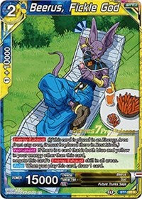 Beerus, Fickle God (BT7-120_PR) [Assault of the Saiyans Prerelease Promos] | Total Play