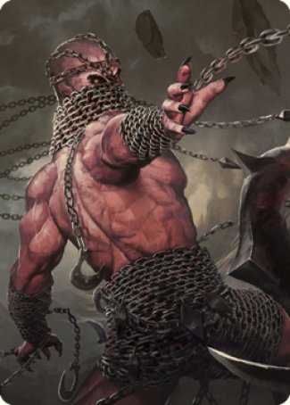 Chain Devil Art Card [Commander Legends: Battle for Baldur's Gate Art Series] | Total Play