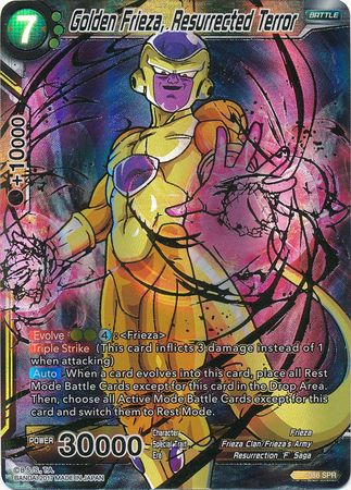 Golden Frieza, Resurrected Terror (SPR) (BT1-086) [Galactic Battle] | Total Play