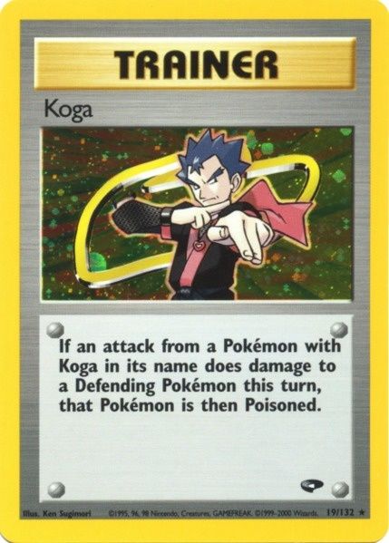 Koga (19/132) [Gym Challenge Unlimited] | Total Play
