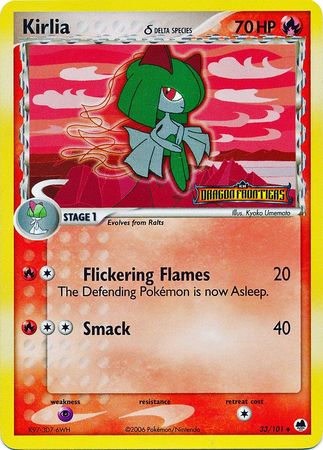 Kirlia (33/101) (Delta Species) (Stamped) [EX: Dragon Frontiers] | Total Play