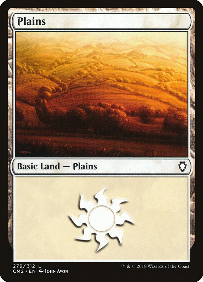 Plains (279) [Commander Anthology Volume II] | Total Play