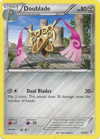 Doublade (23/30) [XY: Trainer Kit 1 - Bisharp] | Total Play