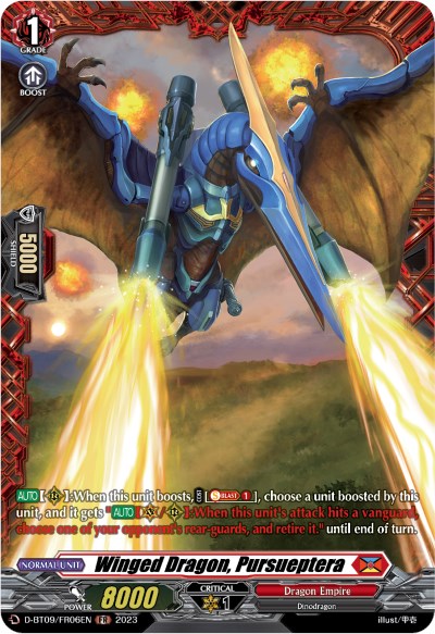 Winged Dragon, Pursueptera (D-BT09/FR06EN) [Dragontree Invasion] | Total Play