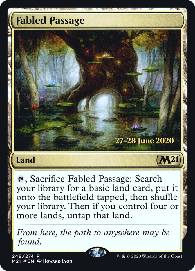 Fabled Passage [Core Set 2021 Prerelease Promos] | Total Play