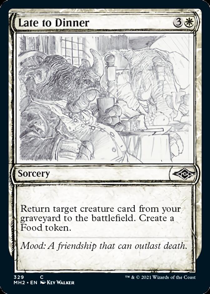 Late to Dinner (Sketch) [Modern Horizons 2] | Total Play