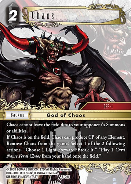 Chaos [Boss Deck: Chaos] | Total Play