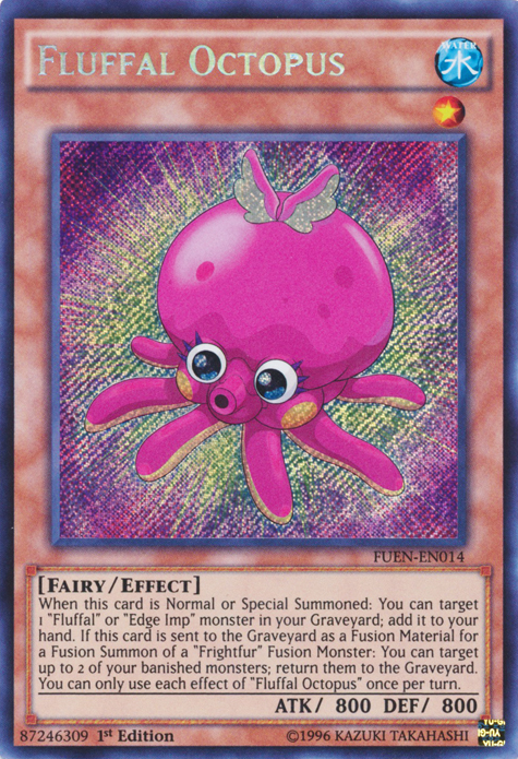 Fluffal Octopus [FUEN-EN014] Secret Rare | Total Play