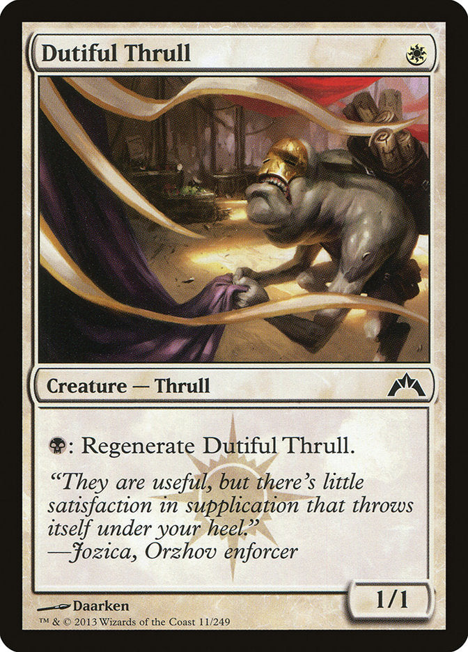 Dutiful Thrull [Gatecrash] | Total Play