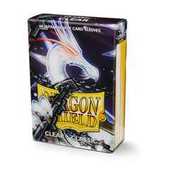 Dragon Shield: Japanese Size 60ct Sleeves - Clear (Classic) | Total Play