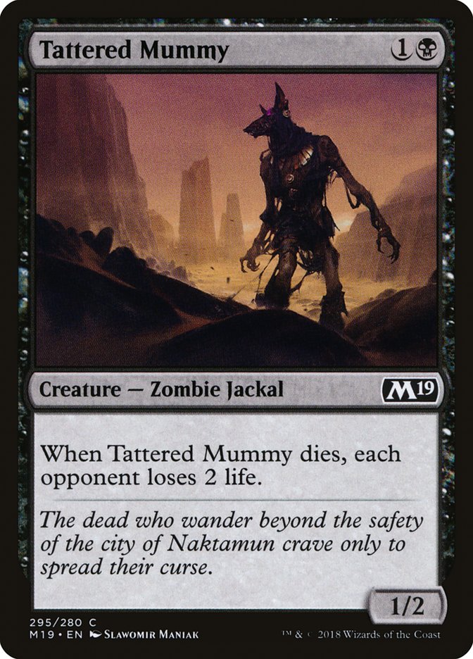 Tattered Mummy [Core Set 2019] | Total Play