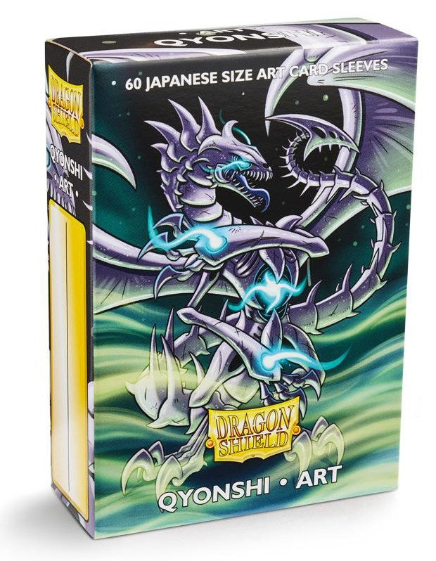Dragon Shield: Japanese Size 60ct Art Sleeves - Qyonshi (Classic) | Total Play
