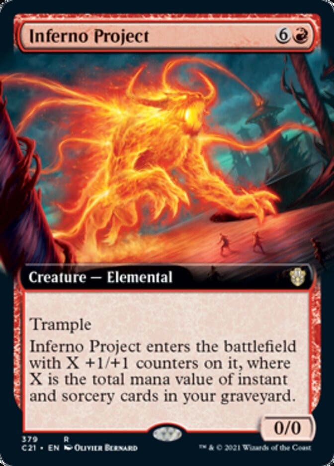Inferno Project (Extended Art) [Commander 2021] | Total Play