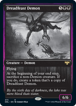 Dreadfeast Demon [Innistrad: Double Feature] | Total Play