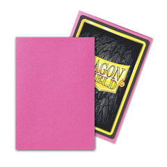 Dragon Shield: Japanese Size 60ct Sleeves - Pink Diamond (Matte) | Total Play