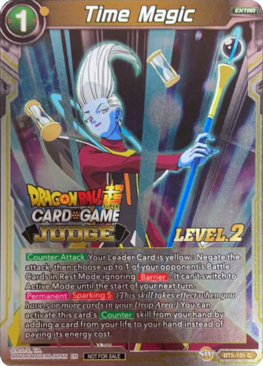 Time Magic (Level 2) (BT5-101) [Judge Promotion Cards] | Total Play