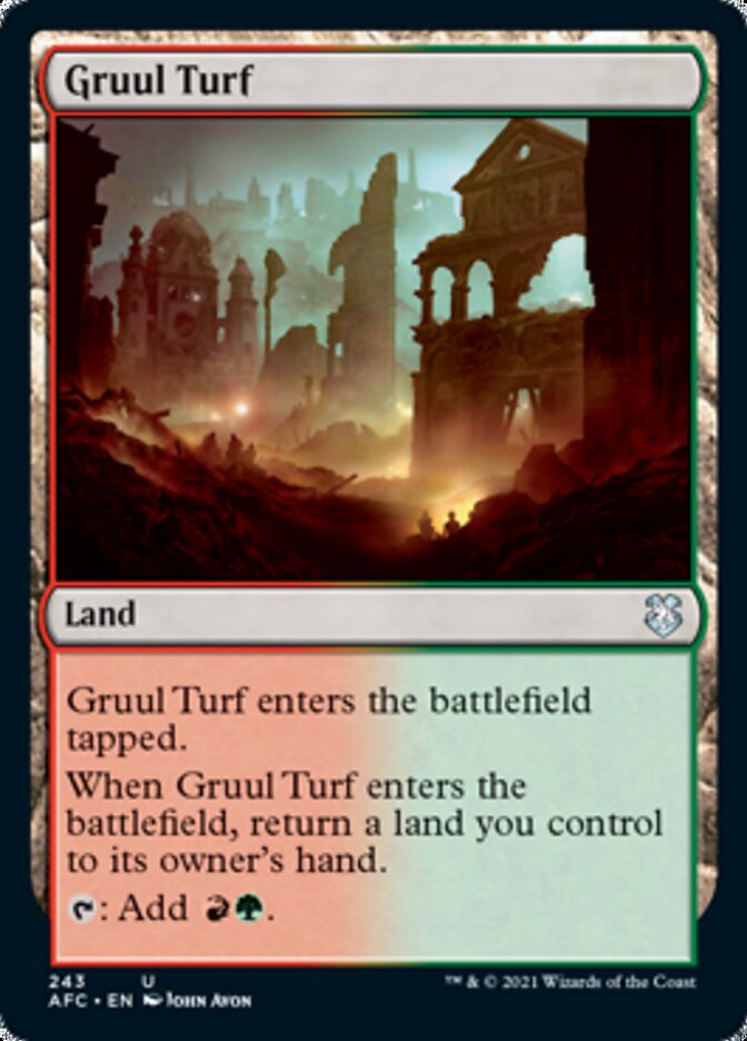 Gruul Turf [Dungeons & Dragons: Adventures in the Forgotten Realms Commander] | Total Play