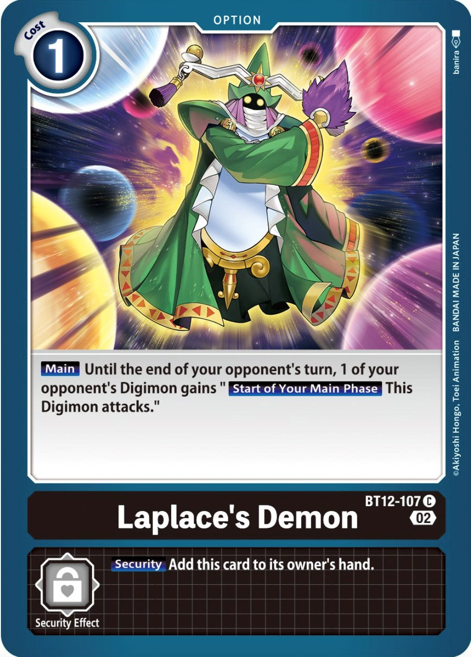 Laplace's Demon [BT12-107] [Across Time] | Total Play