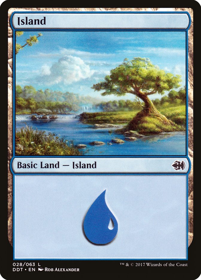 Island (28) [Duel Decks: Merfolk vs. Goblins] | Total Play