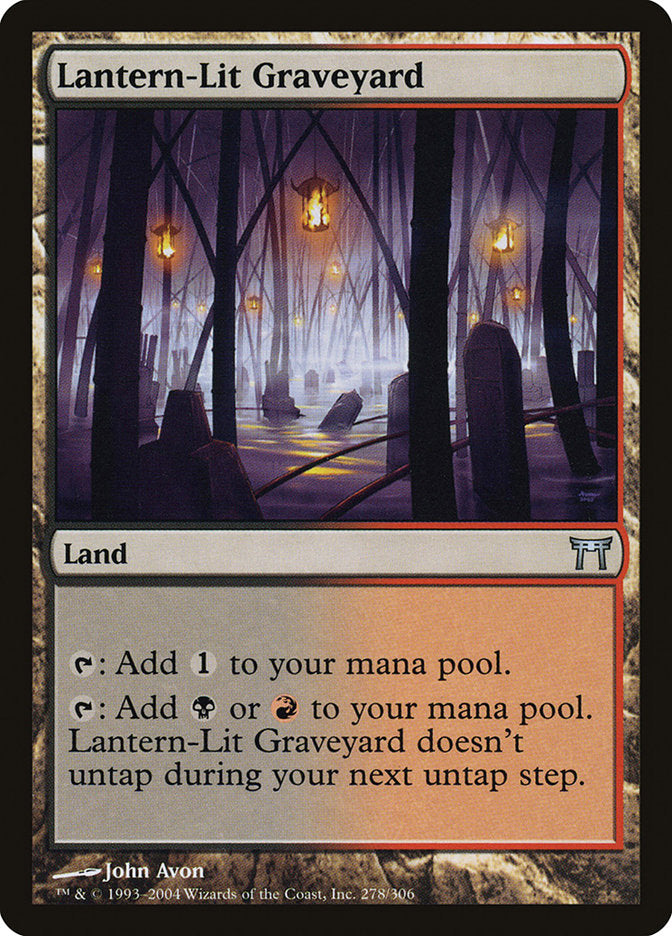 Lantern-Lit Graveyard [Champions of Kamigawa] | Total Play