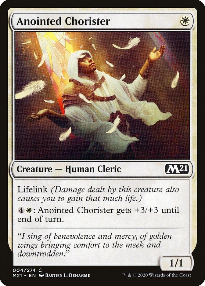 Anointed Chorister [Core Set 2021] | Total Play