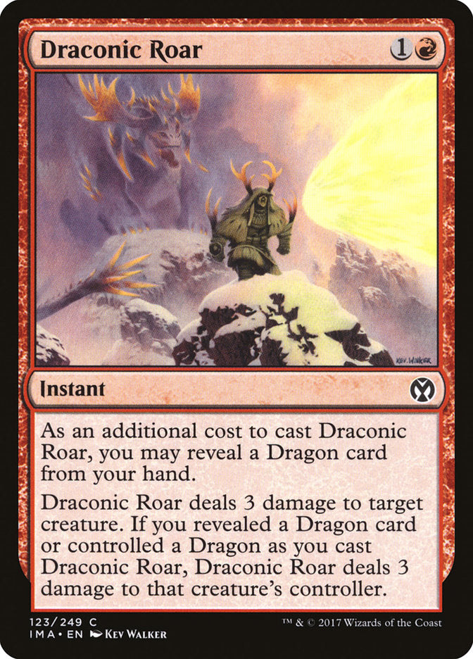 Draconic Roar [Iconic Masters] | Total Play
