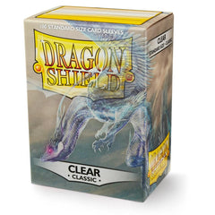 Dragon Shield: Standard 100ct Sleeves - Clear (Classic) | Total Play