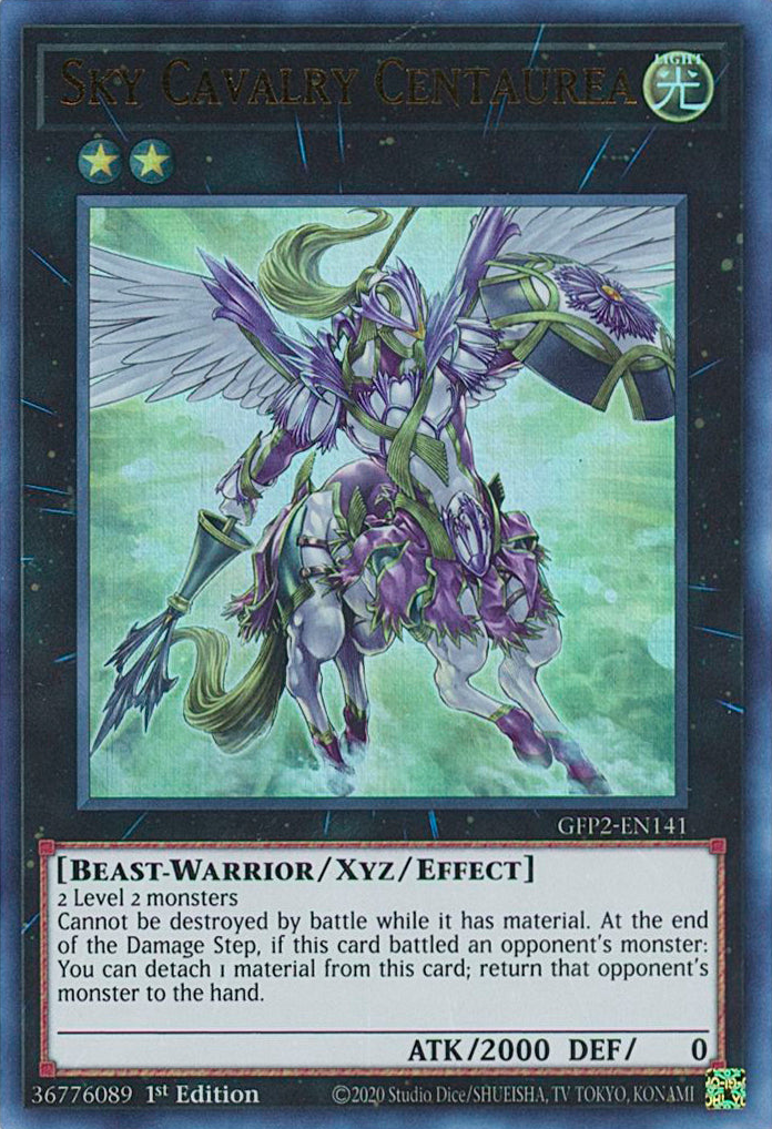 Sky Cavalry Centaurea [GFP2-EN141] Ultra Rare | Total Play