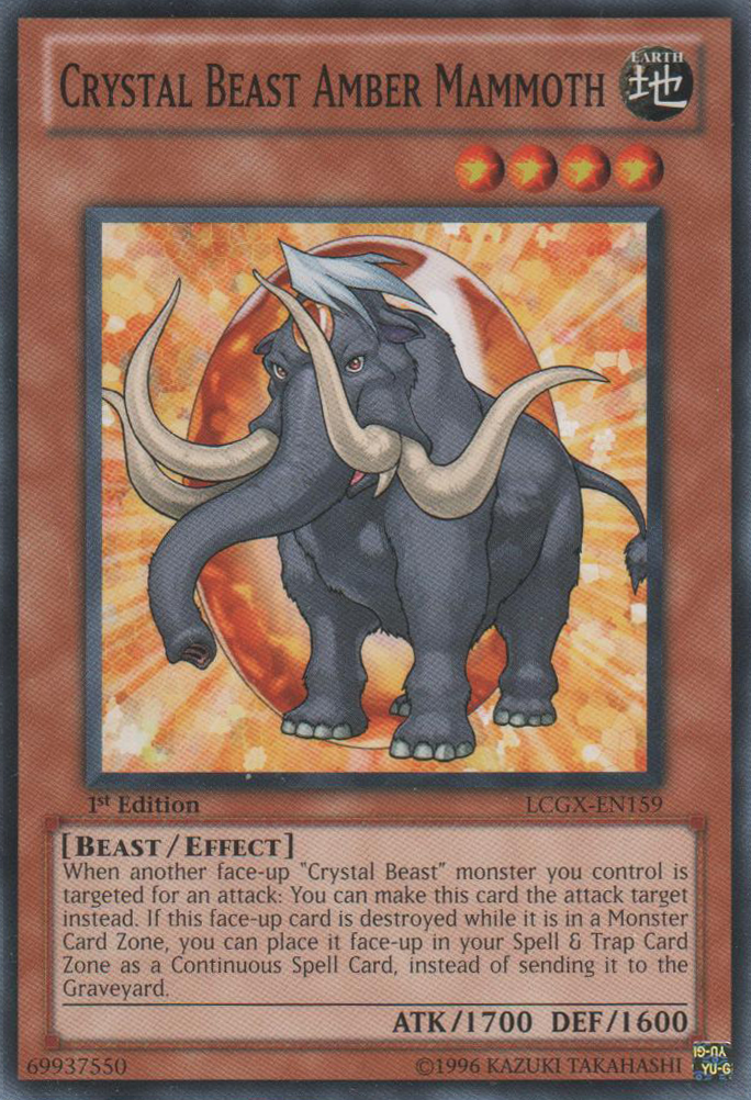 Crystal Beast Amber Mammoth [LCGX-EN159] Common | Total Play