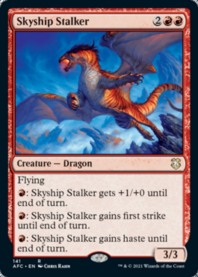 Skyship Stalker [Dungeons & Dragons: Adventures in the Forgotten Realms Commander] | Total Play