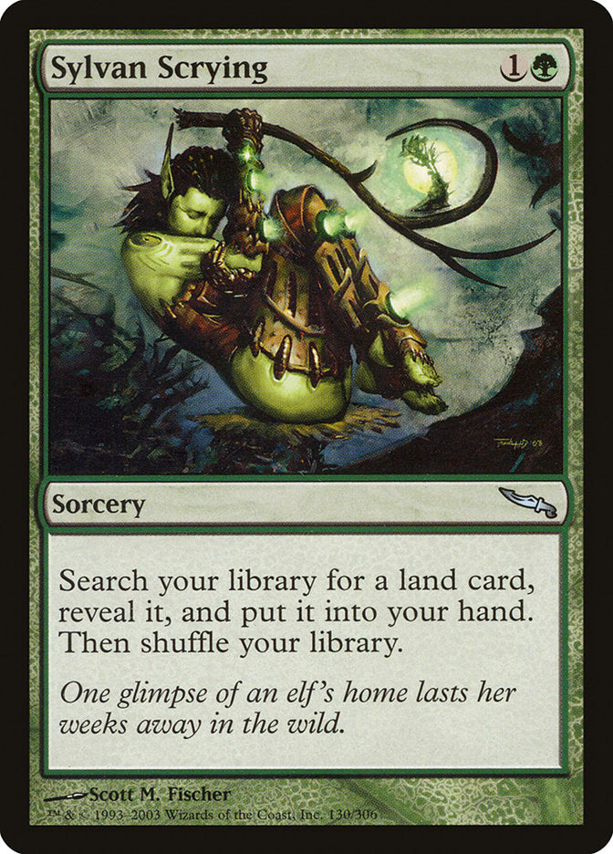 Sylvan Scrying [Mirrodin] | Total Play