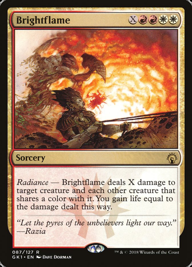 Brightflame [Guilds of Ravnica Guild Kit] | Total Play