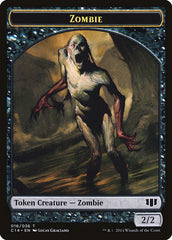 Demon (013/036) // Zombie (016/036) Double-Sided Token [Commander 2014 Tokens] | Total Play