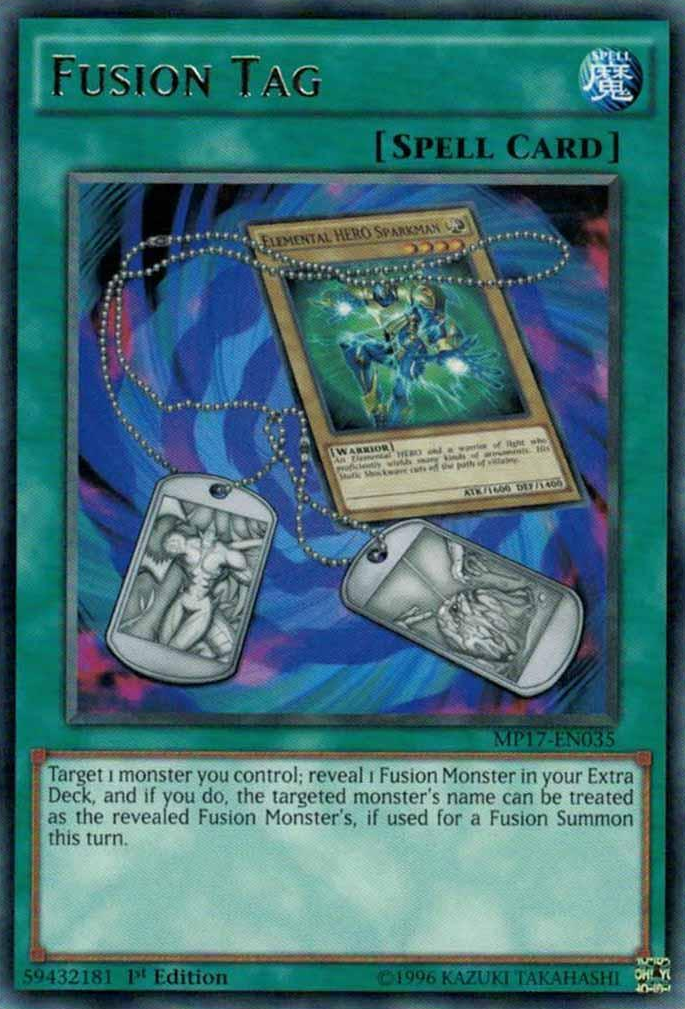 Fusion Tag [MP17-EN035] Rare | Total Play