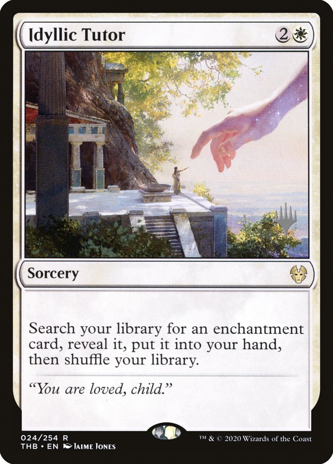 Idyllic Tutor (Promo Pack) [Theros Beyond Death Promos] | Total Play