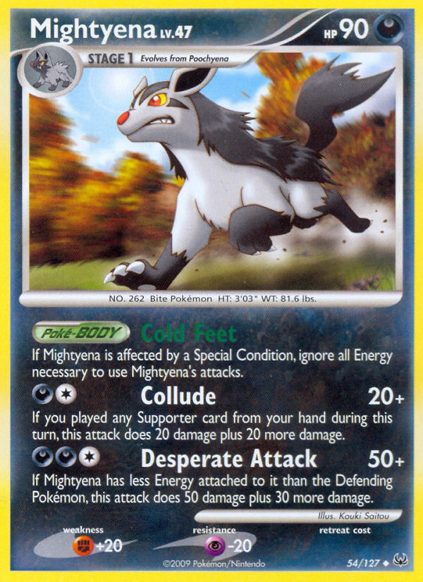 Mightyena (54/127) [Platinum: Base Set] | Total Play