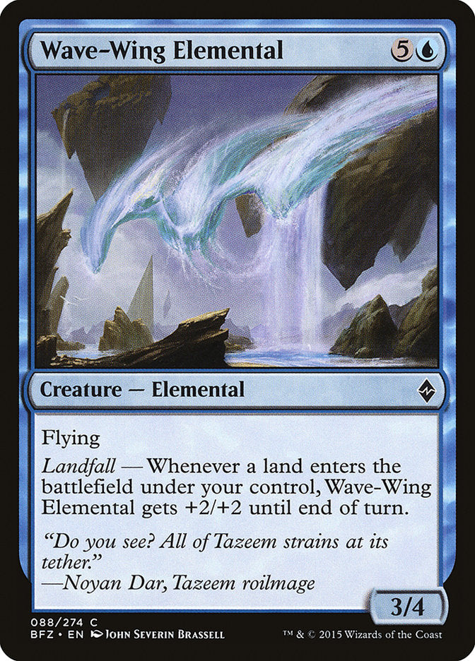 Wave-Wing Elemental [Battle for Zendikar] | Total Play