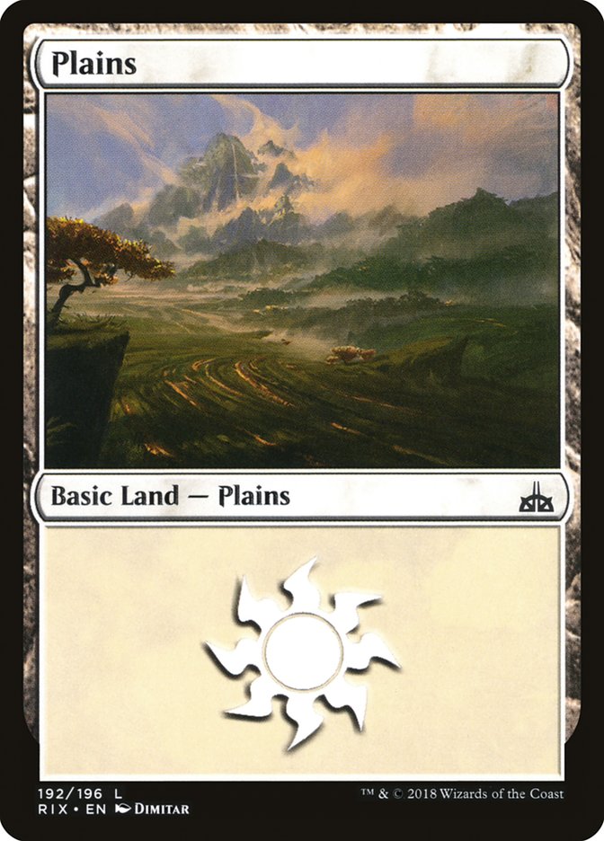 Plains (192) [Rivals of Ixalan] | Total Play