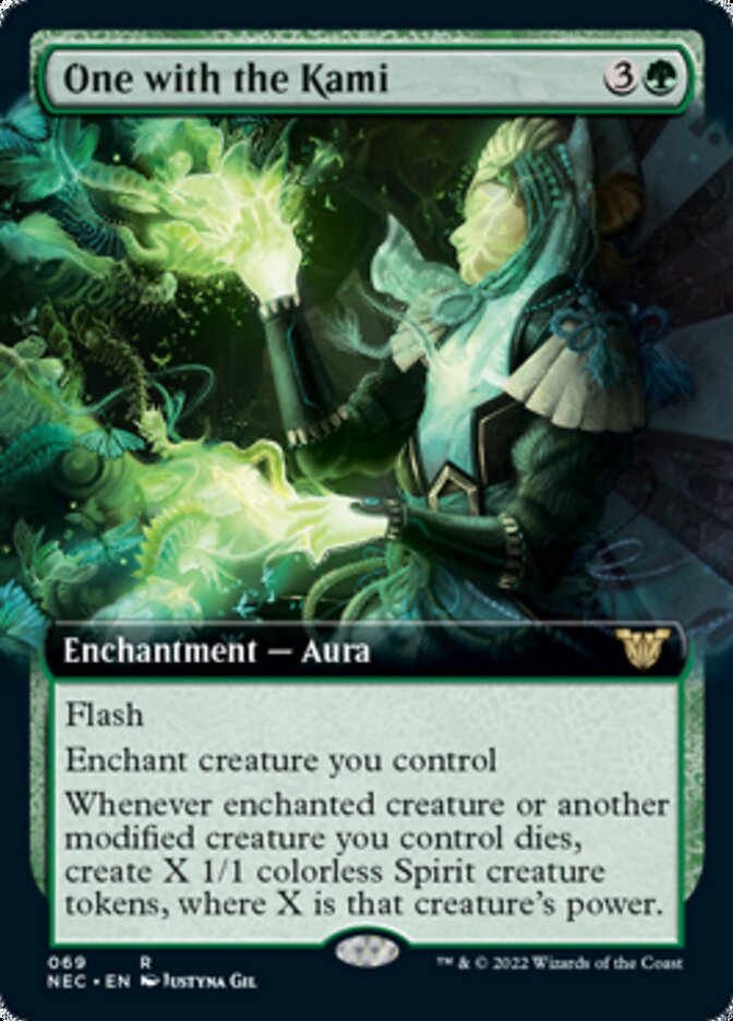 One with the Kami (Extended Art) [Kamigawa: Neon Dynasty Commander] | Total Play